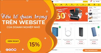 Top 5 yếu tố quan trọng trên website của doanh nghiệp nhỏ