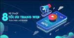 Top 8 kỹ thuật để tối ưu trang web thân thiện với thiết bị di động
